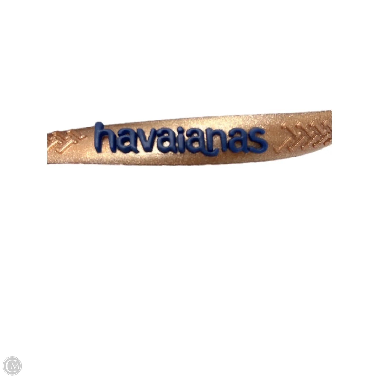 Sandals Flip Flops By Havaianas In Blue, Size: 8