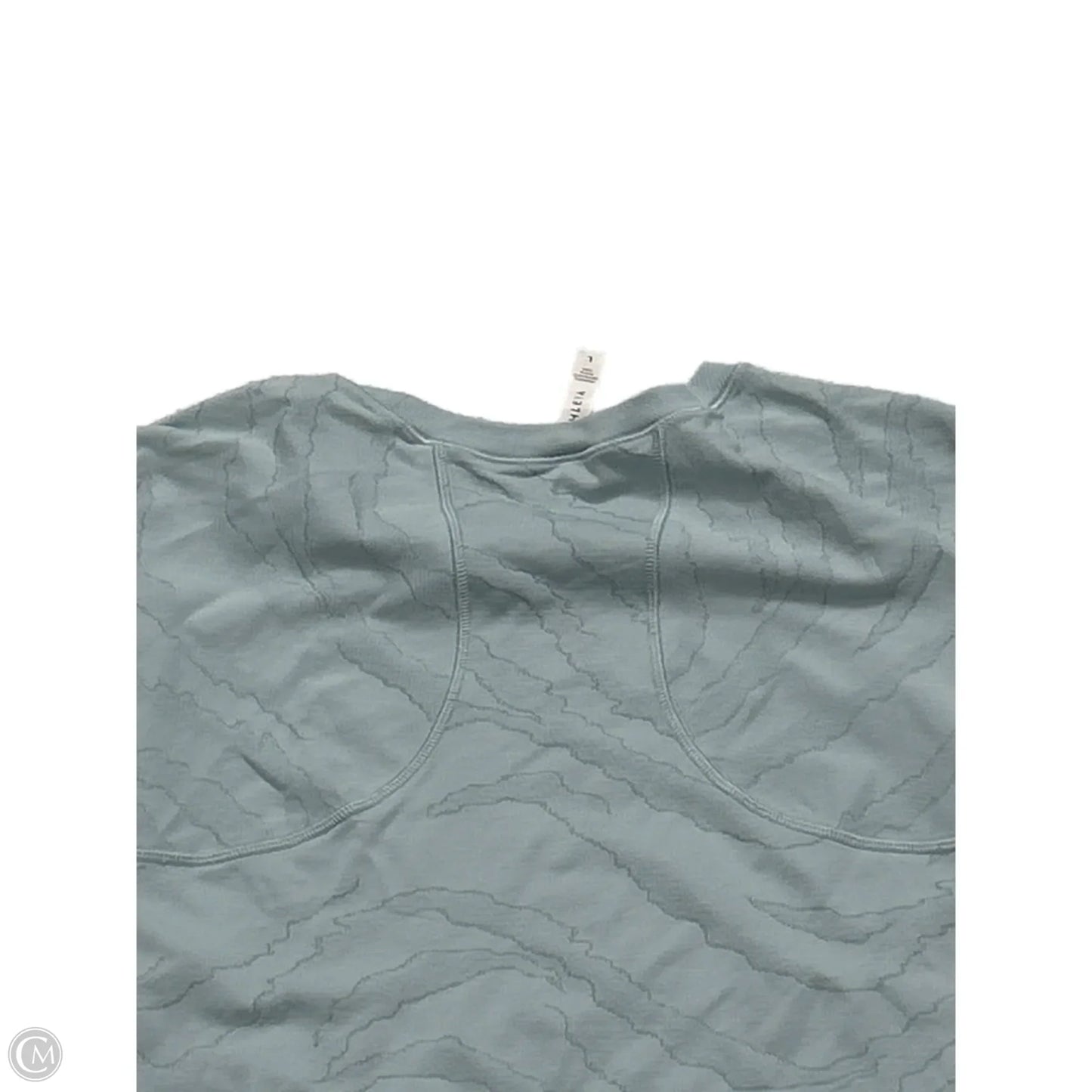 Athletic Top Short Sleeve By Athleta In Blue, Size: L