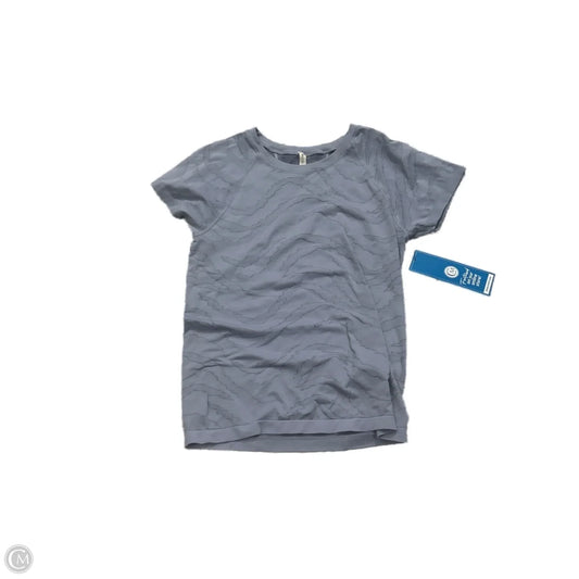 Athletic Top Short Sleeve By Athleta In Purple, Size: L