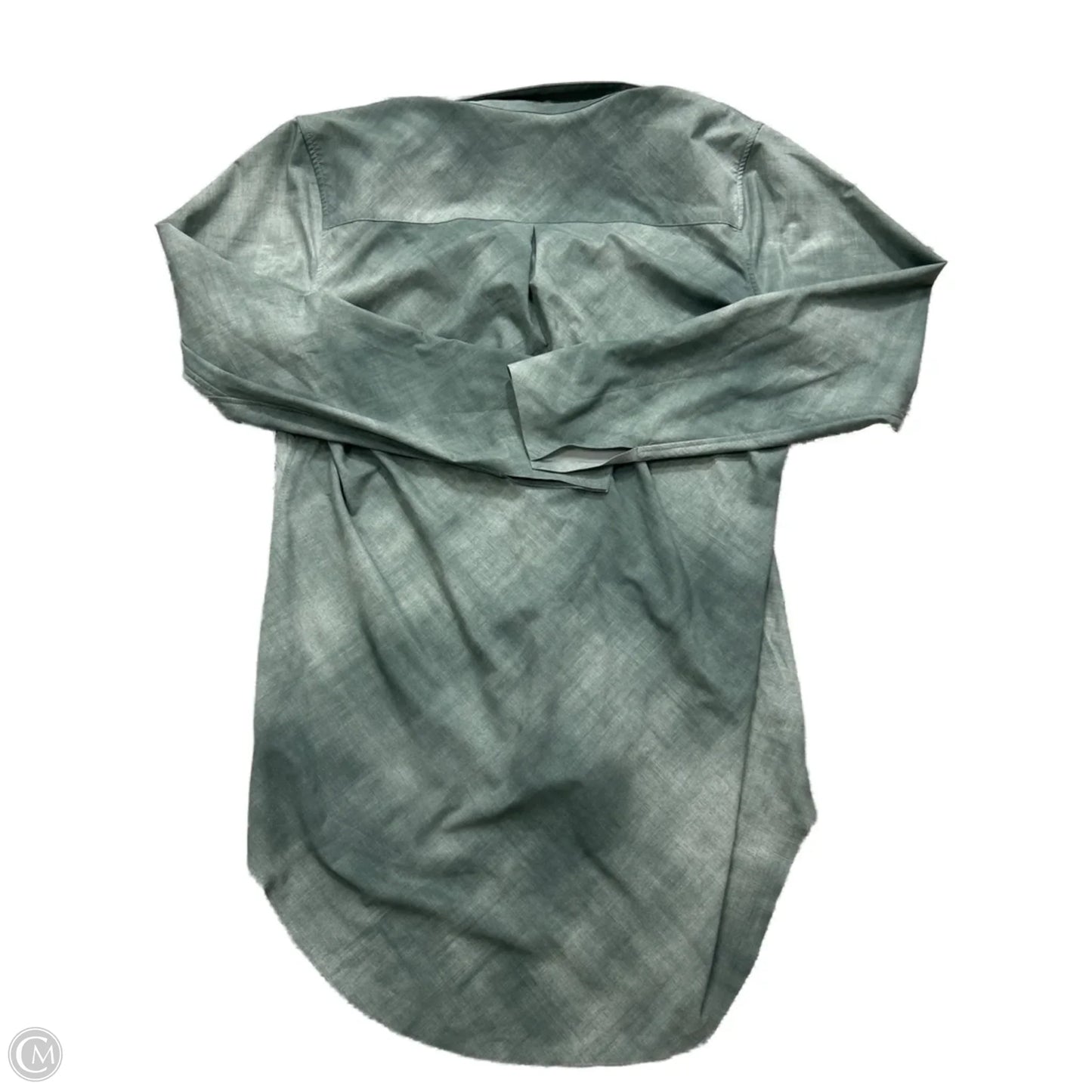 Top Long Sleeve By Athleta In Green, Size: M