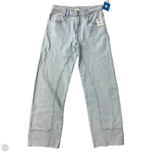 Jeans Straight By Free People In Blue Denim, Size: 2