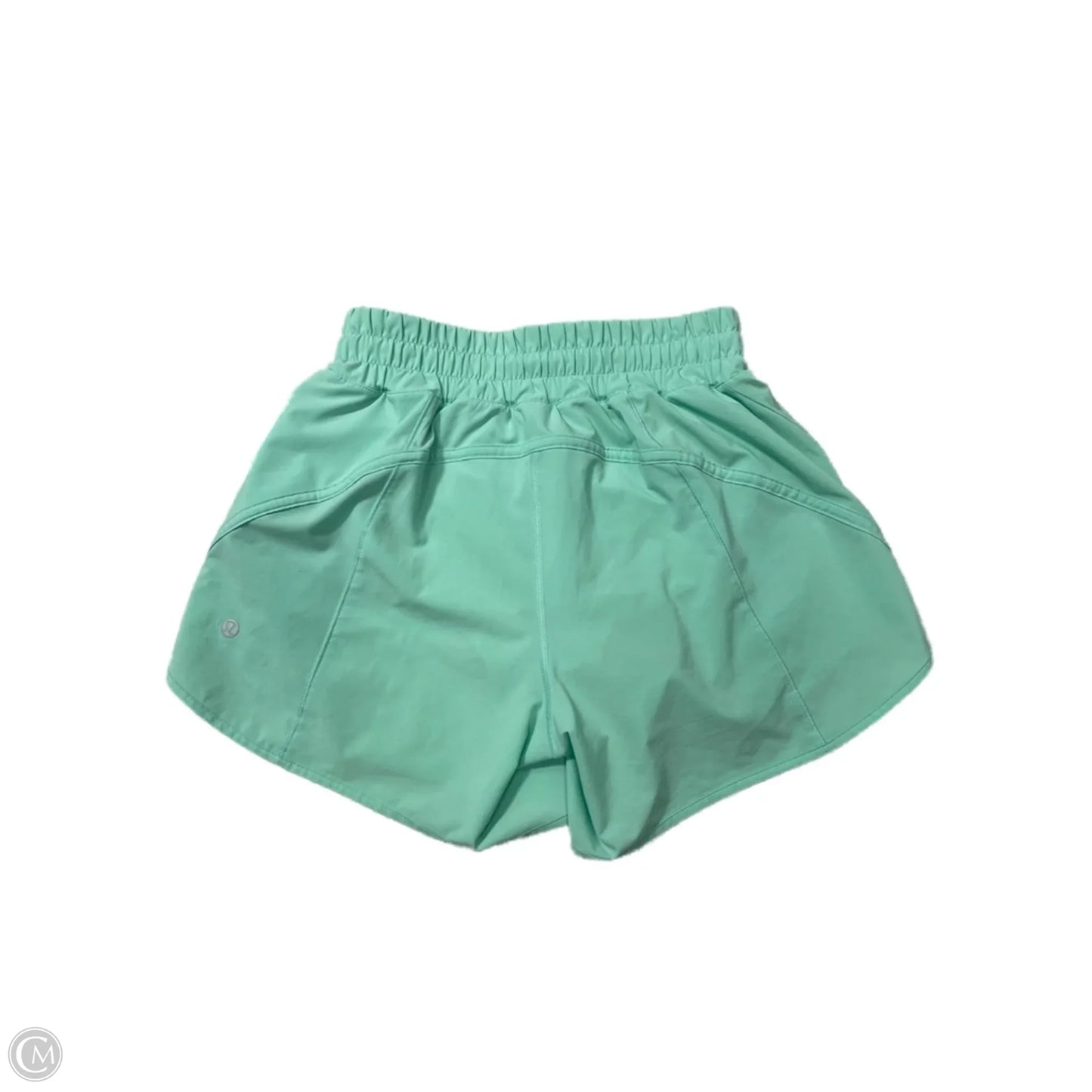 Athletic Shorts By Lululemon In Green, Size: S