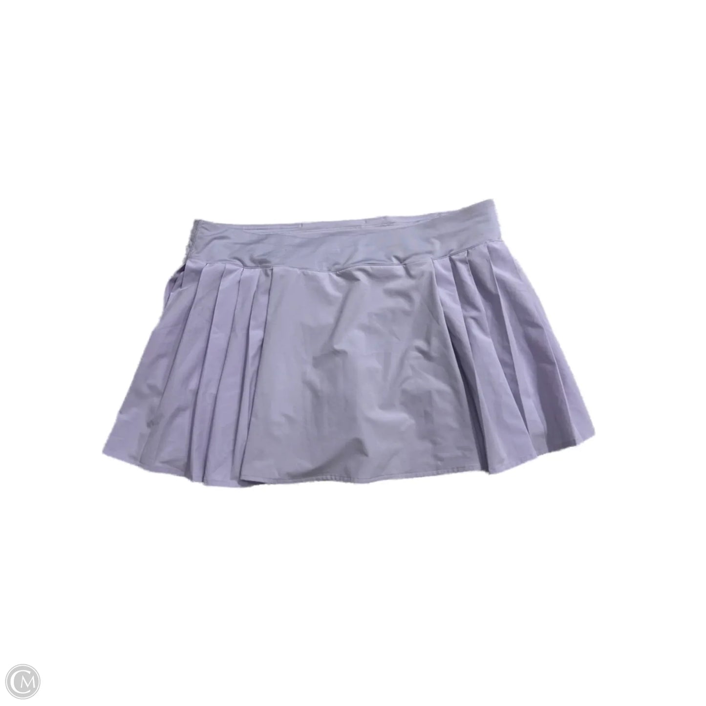 Athletic Skort By Lululemon In Purple, Size: 14