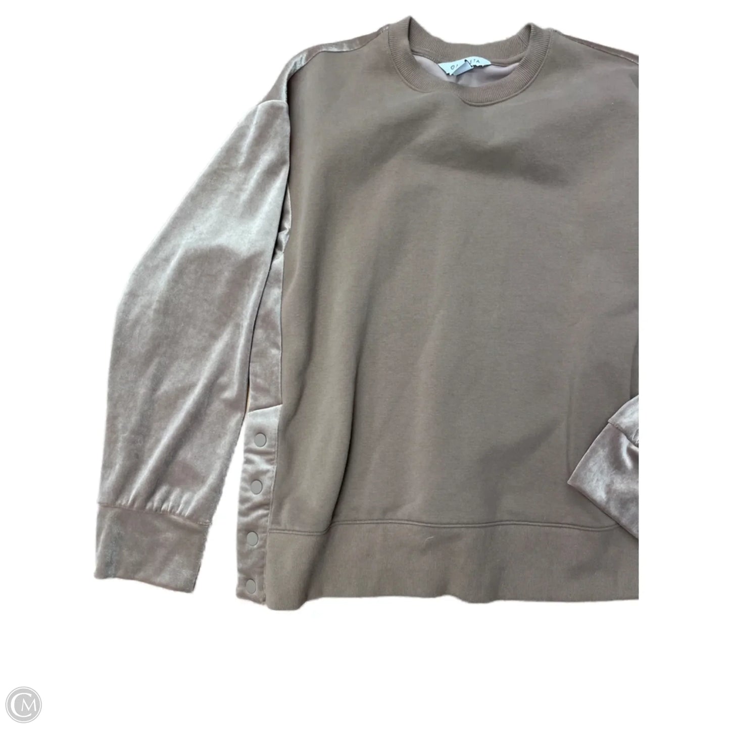 Athletic Sweatshirt Crewneck By Athleta In Brown, Size: S