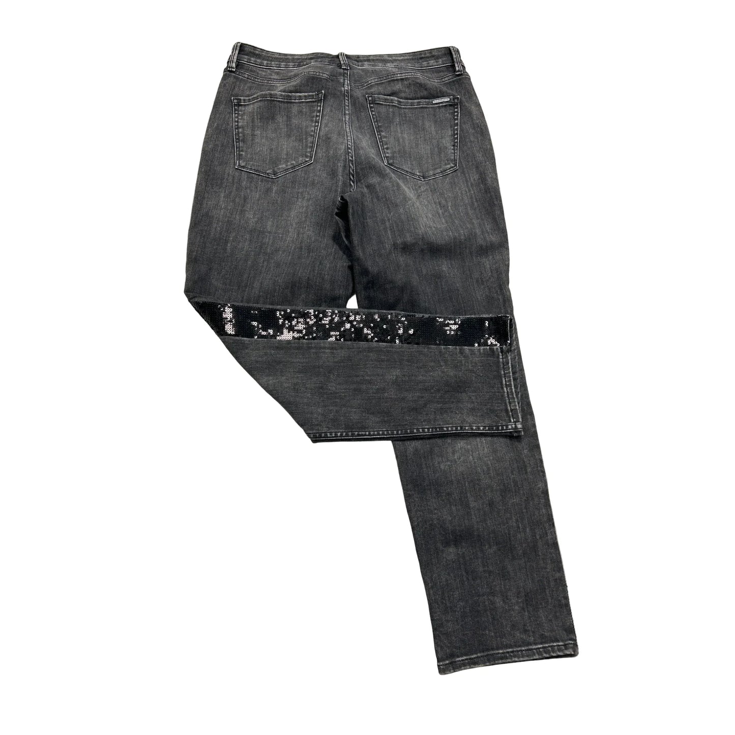 Jeans Straight By White House Black Market In Grey, Size: 10