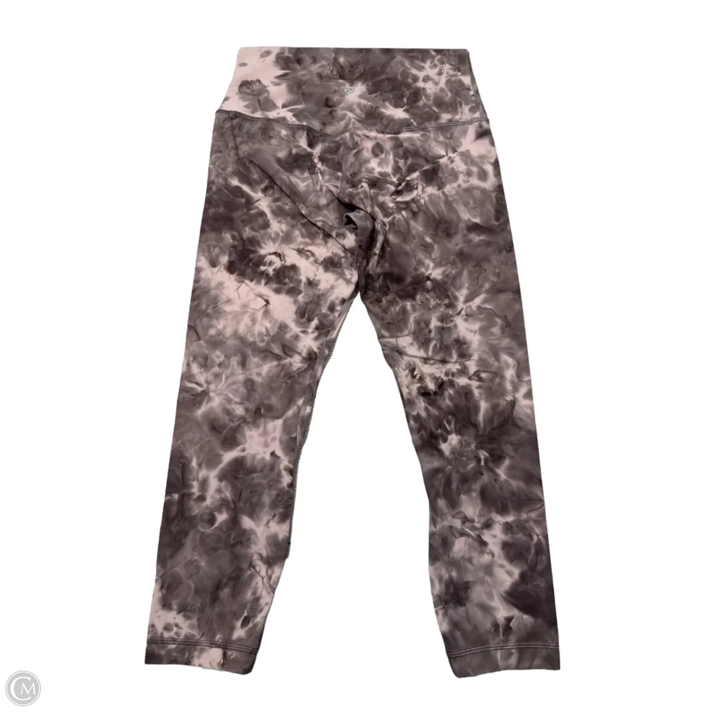 Athletic Leggings By Lululemon In Multi-colored, Size: M