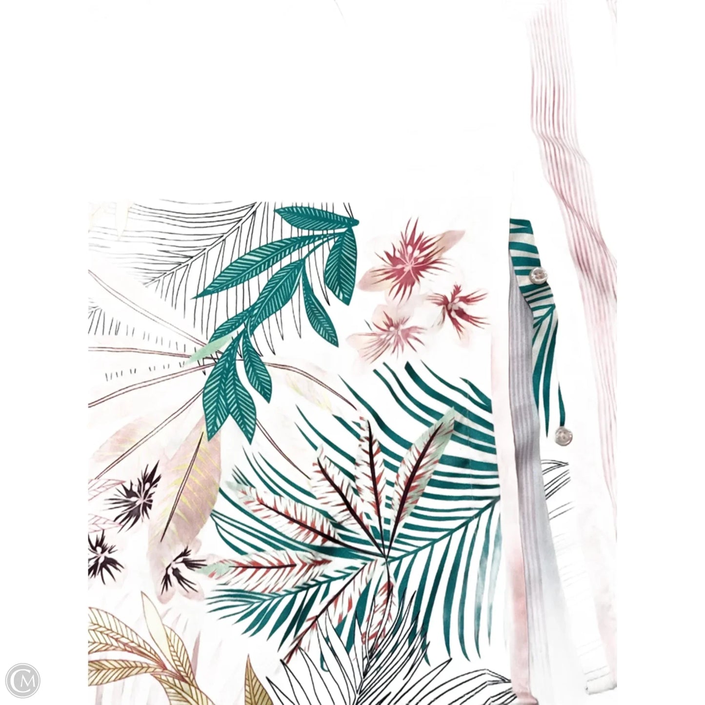 Tunic Short Sleeve By Free People In Pink, Size: Osfm