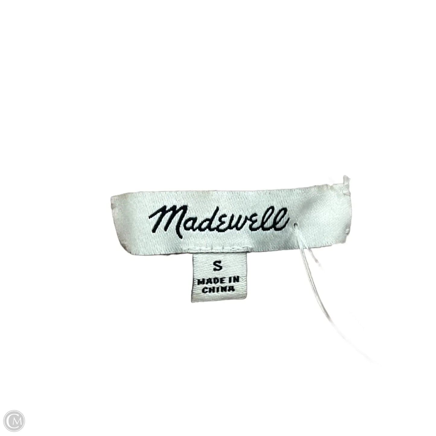 Sweater By Madewell In Brown & Cream, Size: S