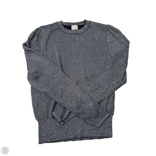 Top Long Sleeve By H&m In Grey, Size: S