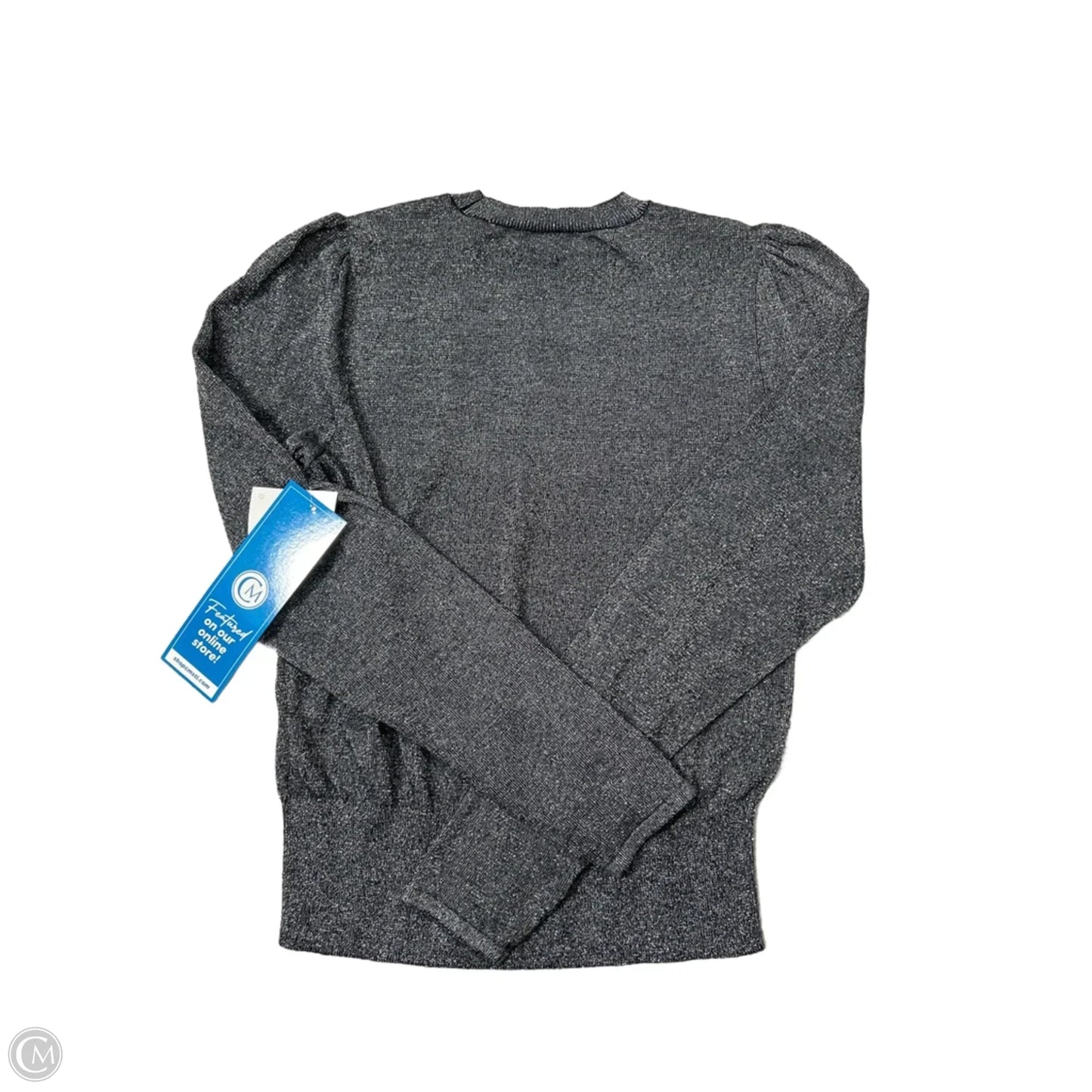 Top Long Sleeve By H&m In Grey, Size: S
