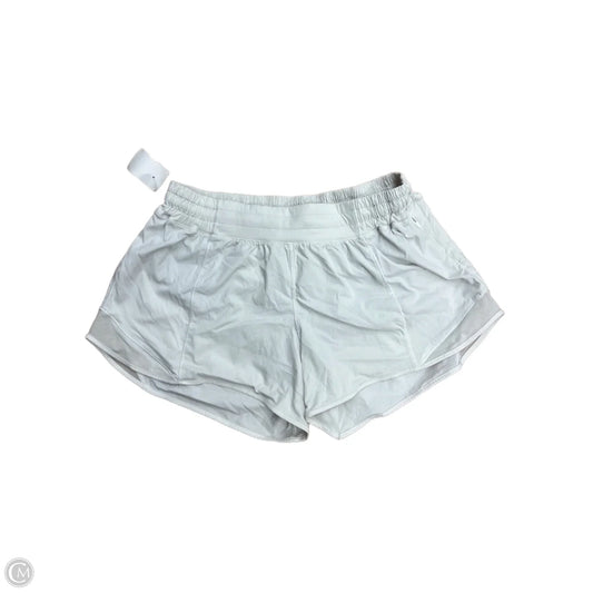 Athletic Shorts By Lululemon In White, Size: M