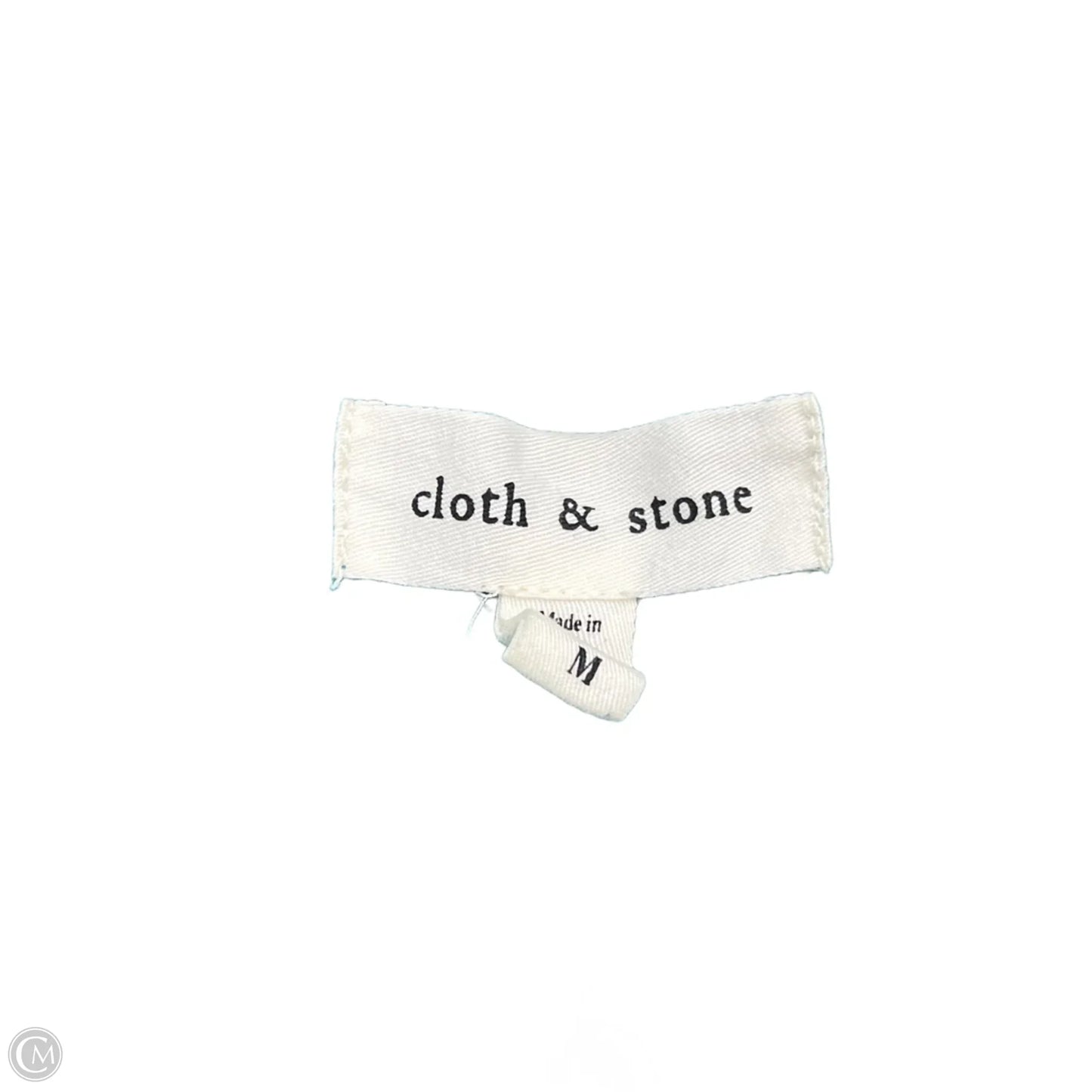 Top Short Sleeve By Cloth & Stone In Blue, Size: M