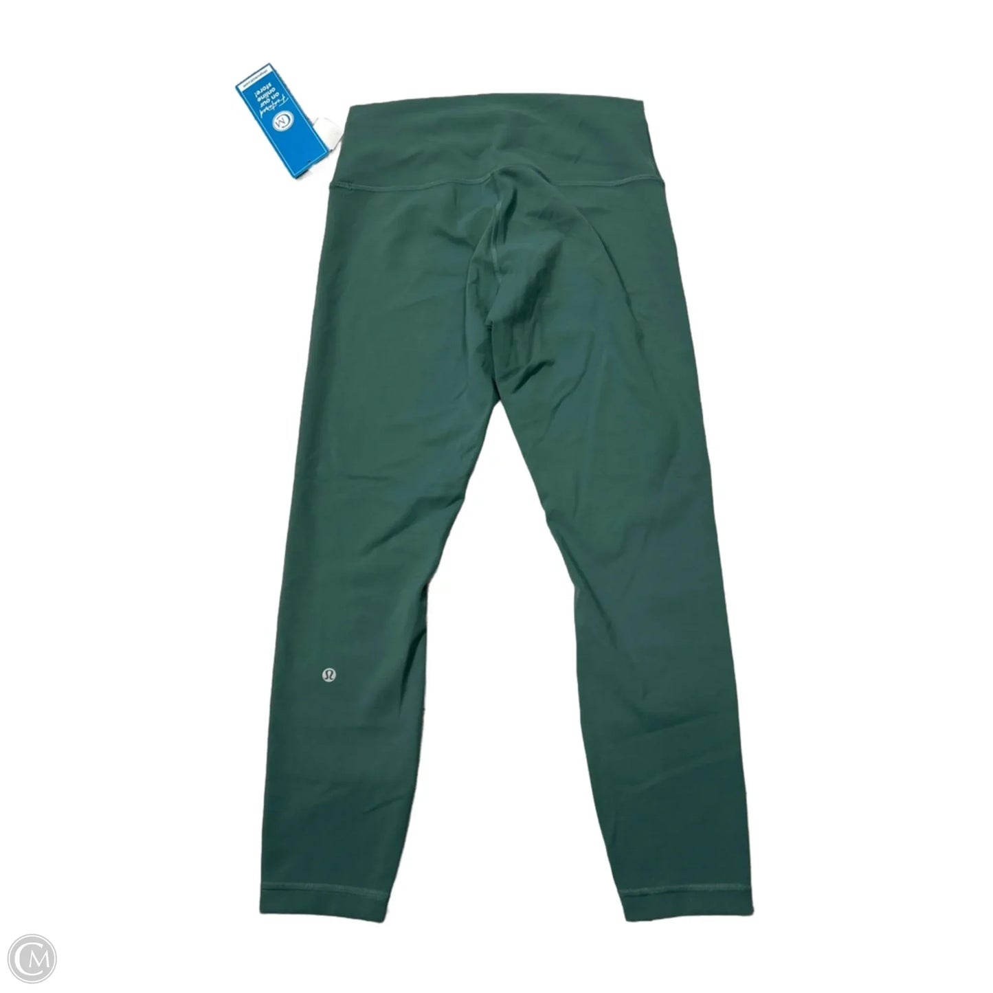 Athletic Leggings By Lululemon In Green, Size: M