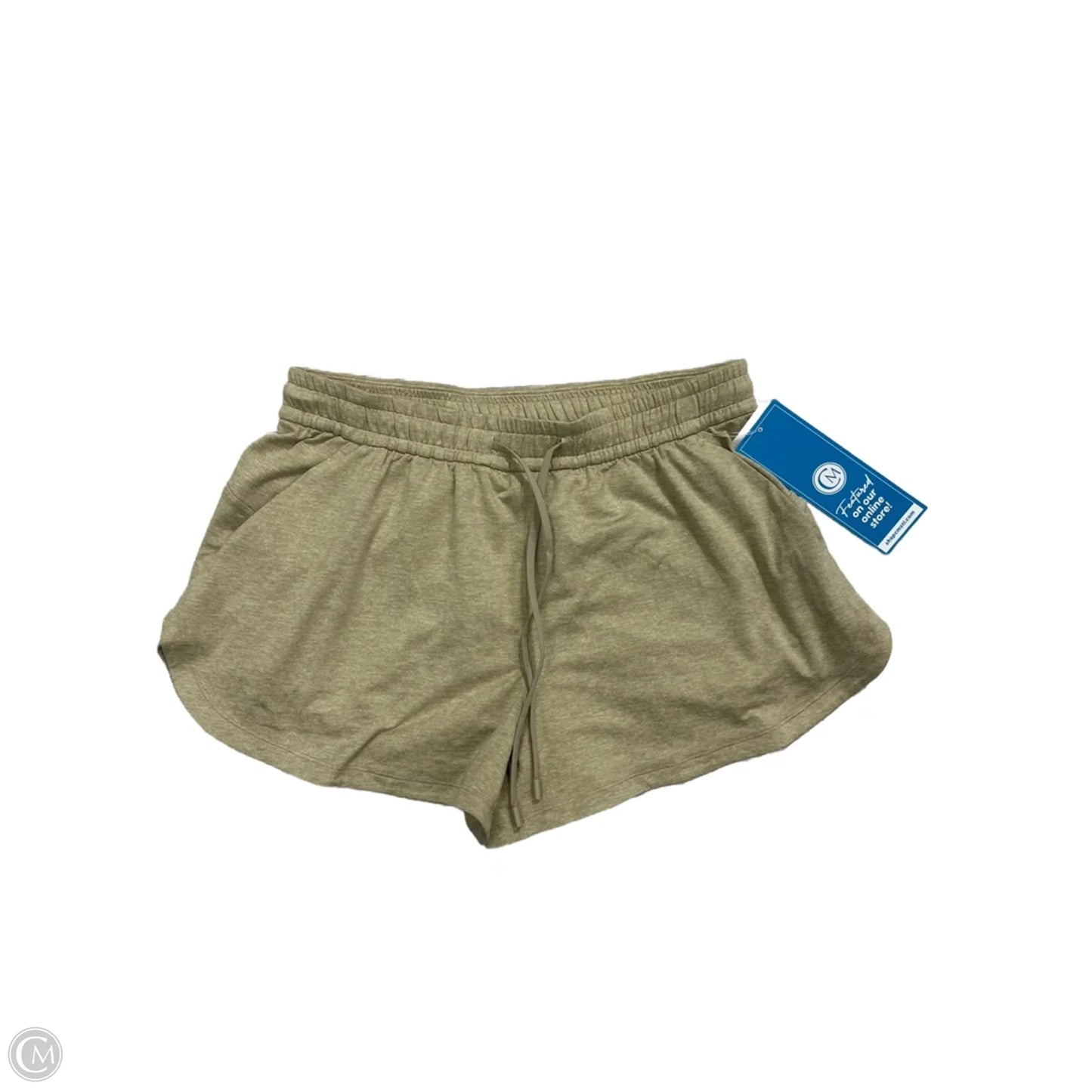 Athletic Shorts By Lululemon In Brown, Size: M