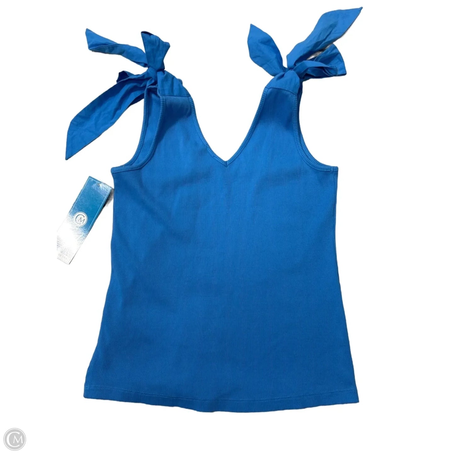 Top Sleeveless By Maeve In Blue, Size: M