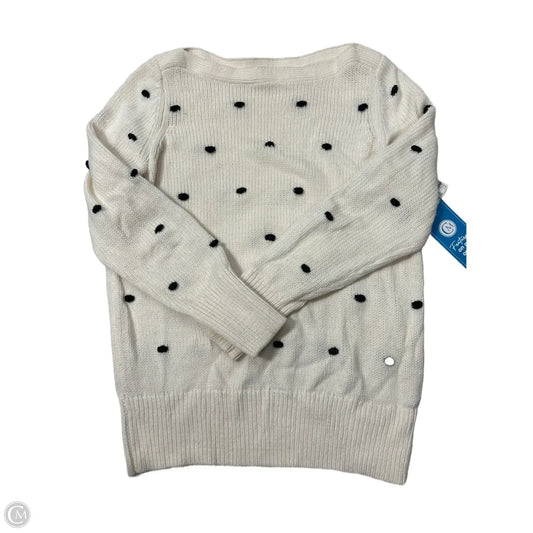 Sweater By Loft In Cream, Size: M