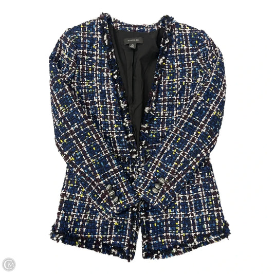 Blazer By Halogen In Blue & Green, Size: Xsp