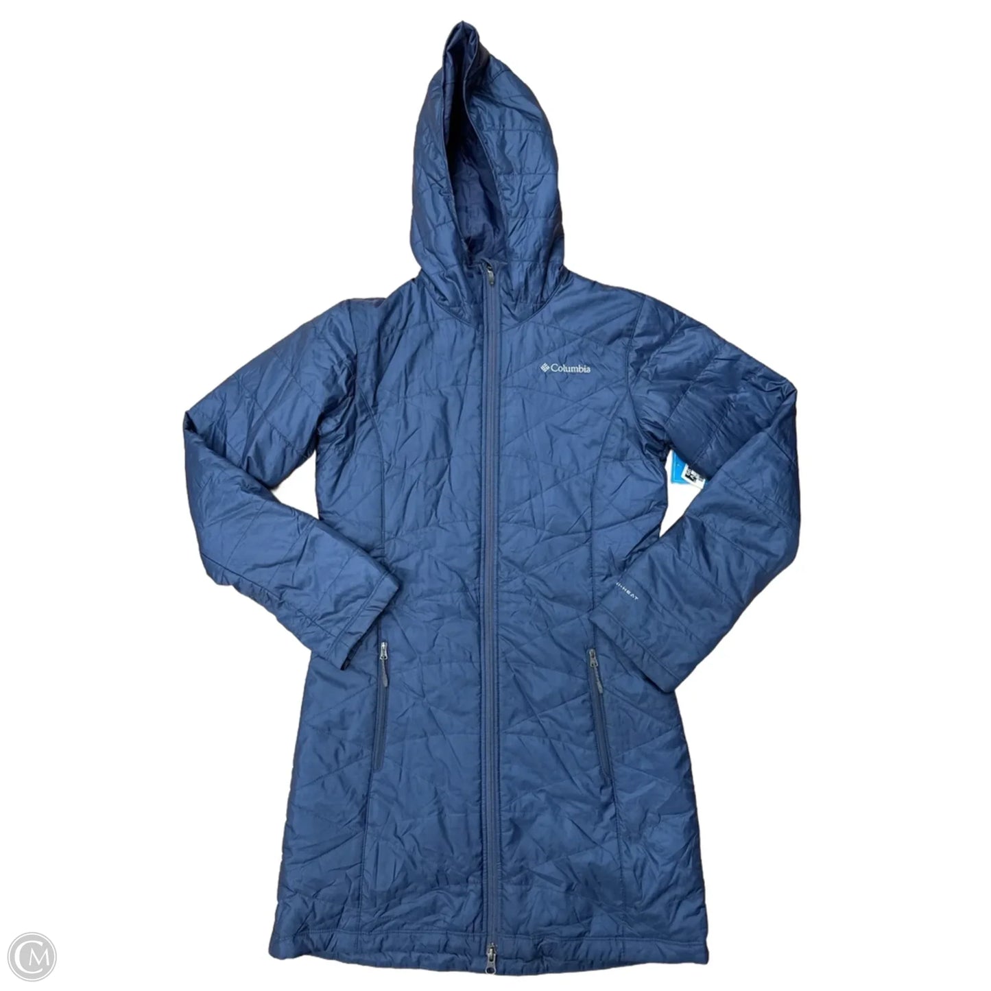 Coat Puffer & Quilted By Columbia In Blue, Size: Xs