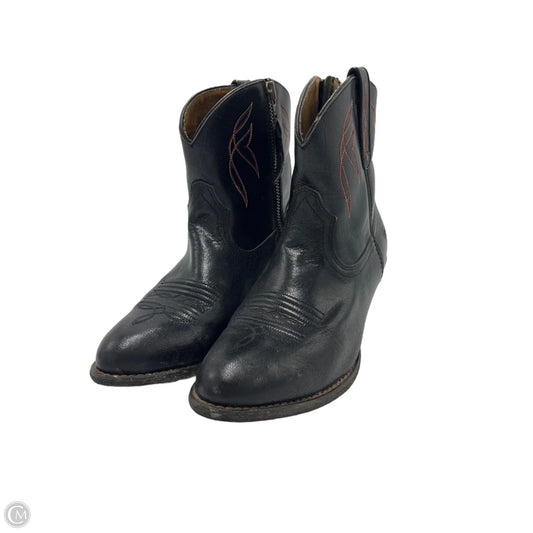 Boots Ankle Heels By Ariat In Black, Size: 8.5