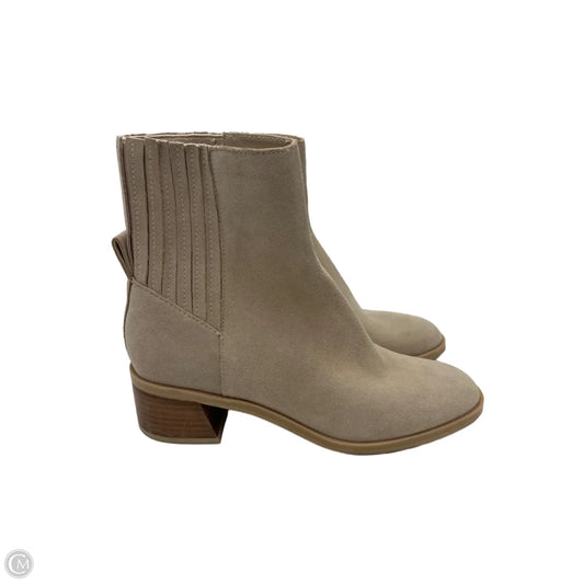 Boots Ankle Heels By Dolce Vita In Beige, Size: 8