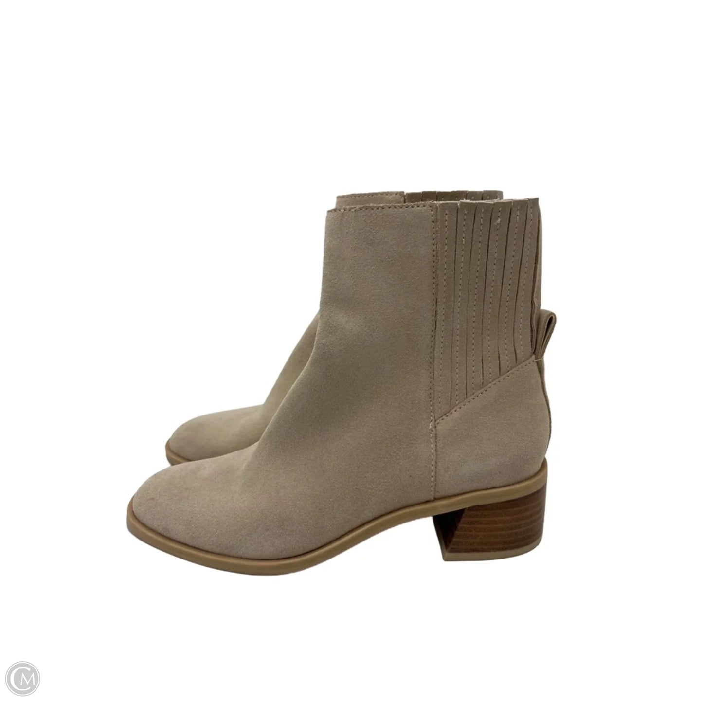 Boots Ankle Heels By Dolce Vita In Beige, Size: 8