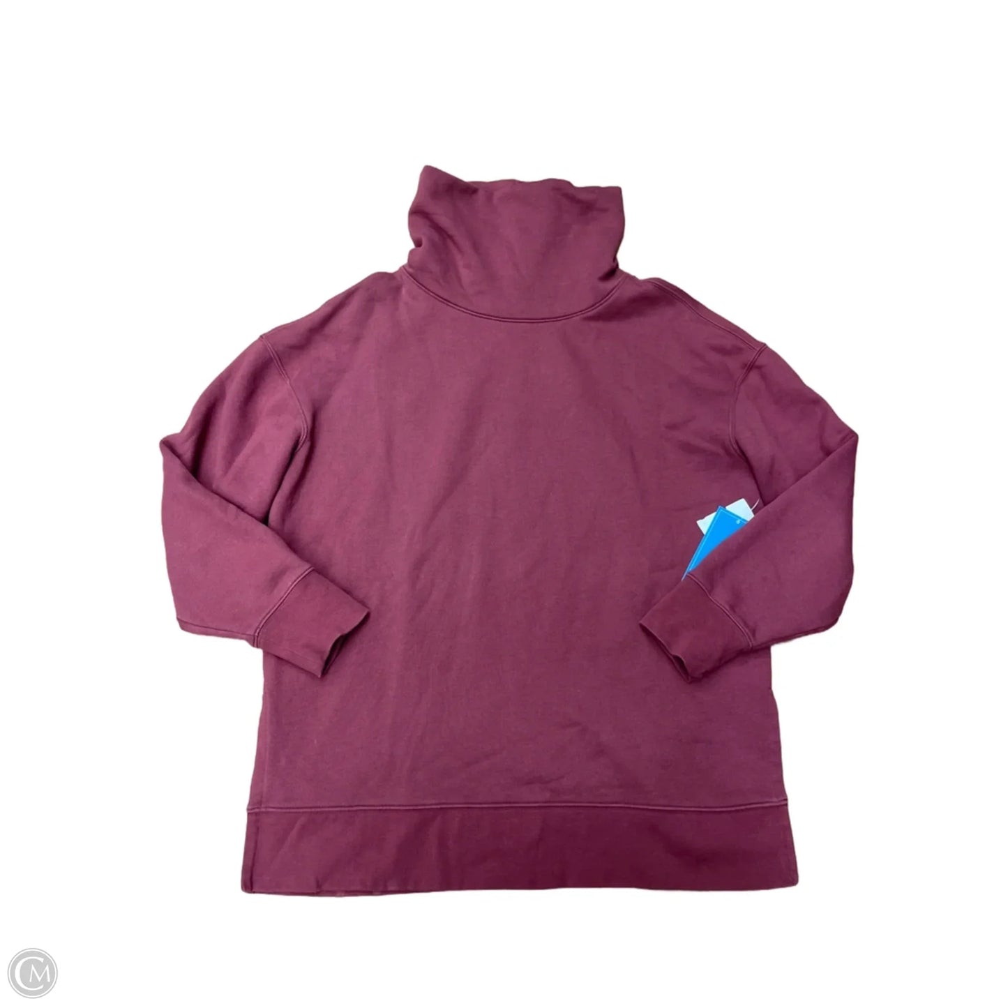 Athletic Sweatshirt Crewneck By Athleta In Red, Size: M