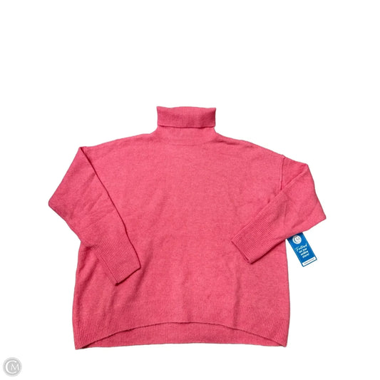 Sweater By Vince Camuto In Pink, Size: M