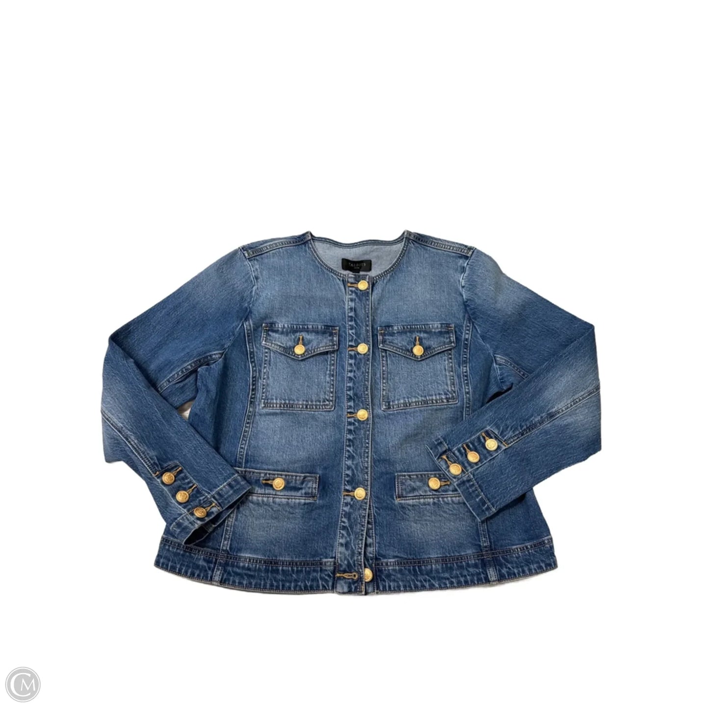 New! Jacket Denim By Talbots In Blue Denim, Size: Xlp