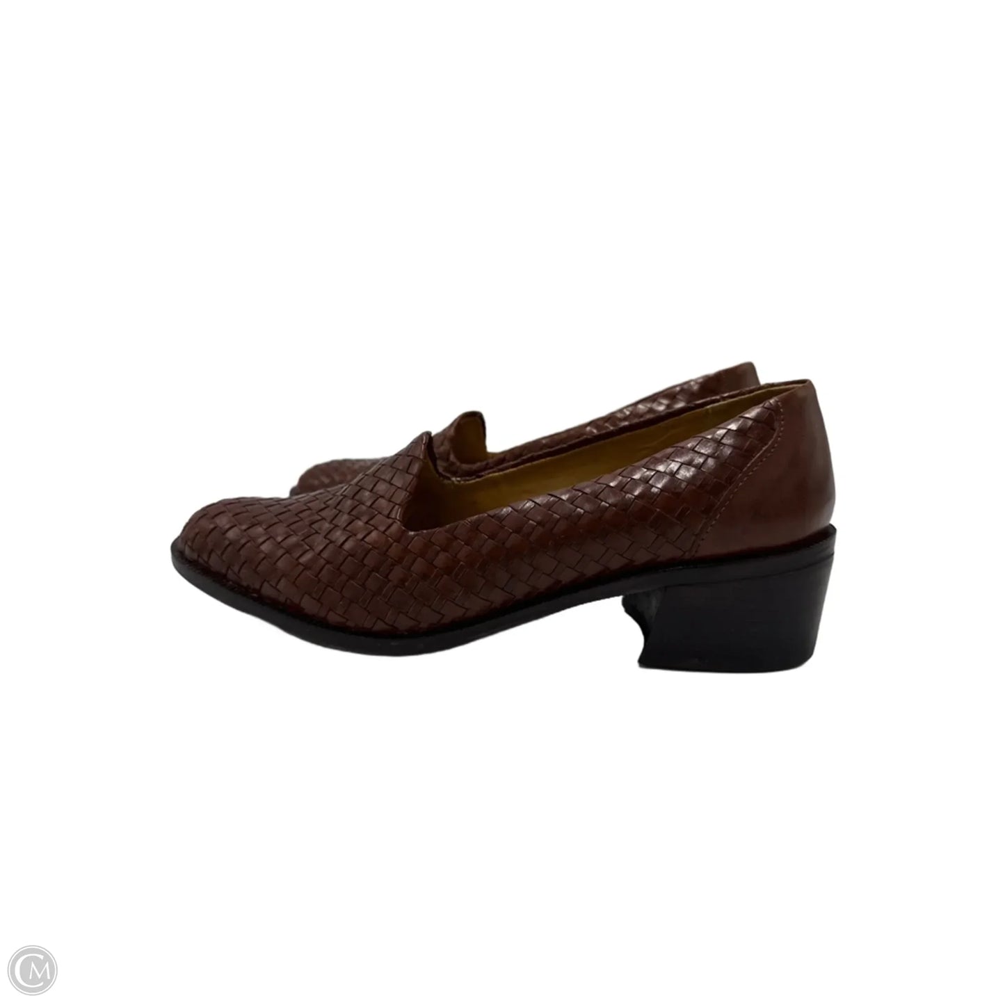 Shoes Heels Block By Panema In Brown, Size: 7