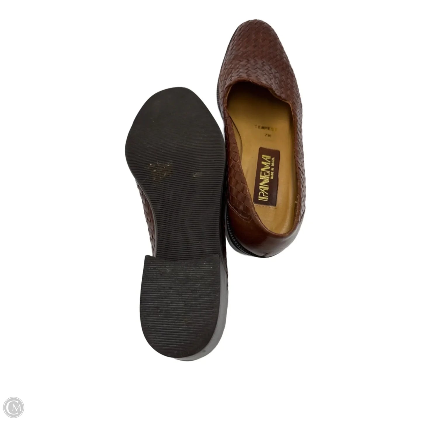 Shoes Heels Block By Panema In Brown, Size: 7