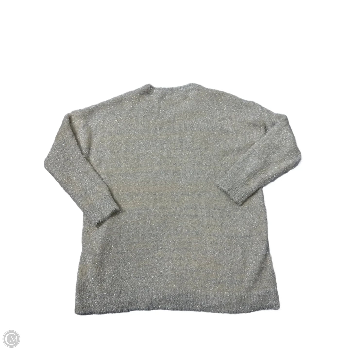 Dress Sweater By Anthropologie In Silver & Tan, Size: Xl