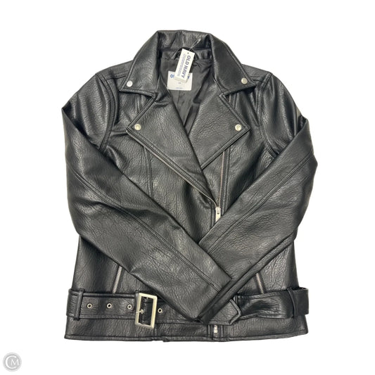 Jacket Moto By Old Navy In Black, Size: Xs