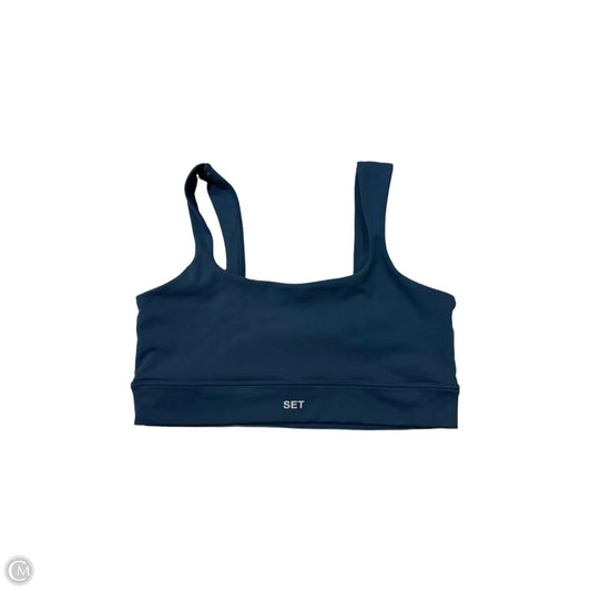 New! Athletic Bra By Set In Blue, Size: Xl