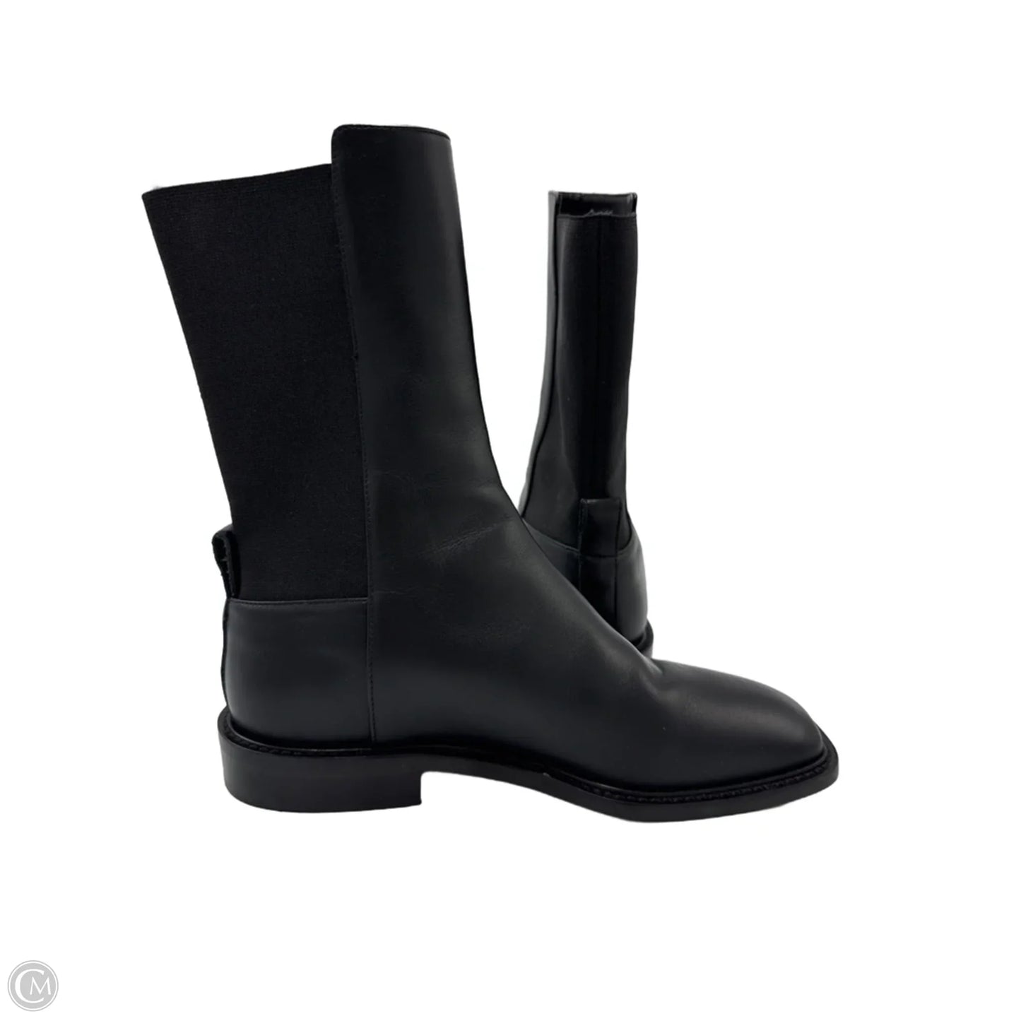 Boots Ankle Flats By Everlane In Black, Size: 5