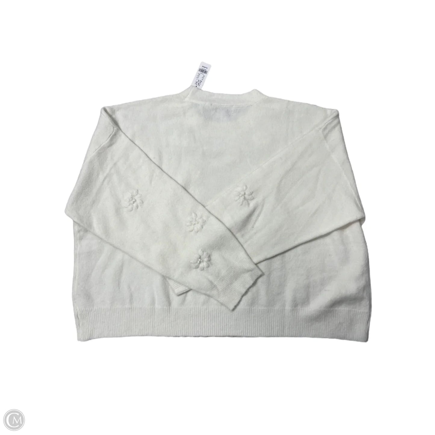 Sweater By New York And Co In White, Size: Xl