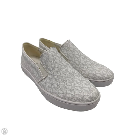 Shoes Designer By Michael Kors In White, Size: 9