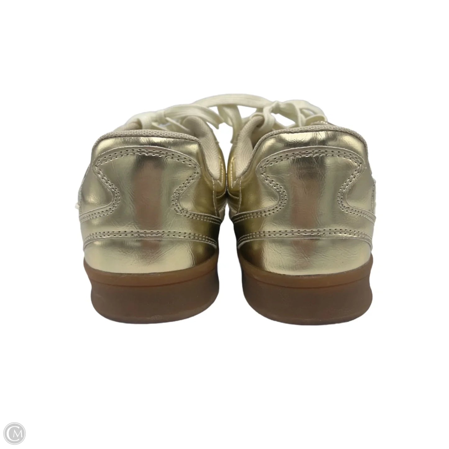 Shoes Sneakers By Cushionaire In Gold, Size: 8