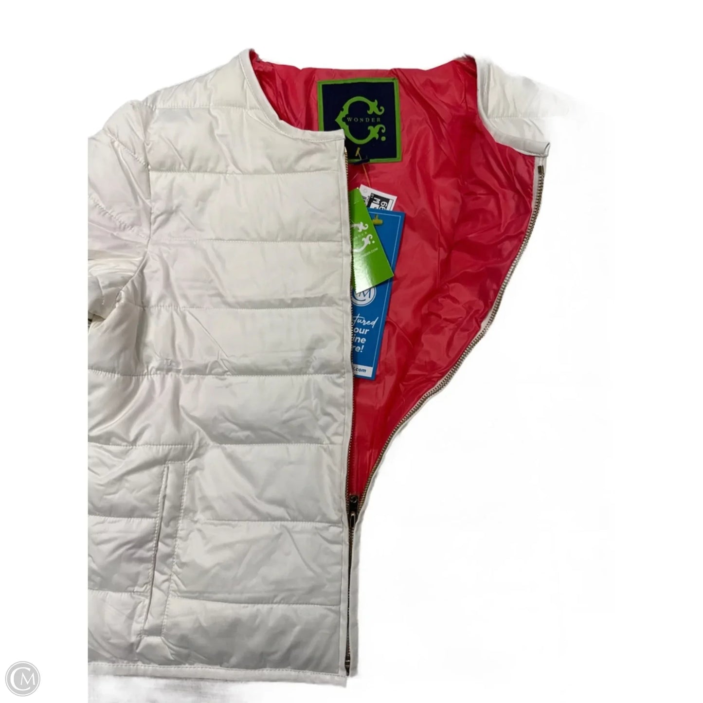 New! Jacket Puffer & Quilted By C Wonder In White, Size: S
