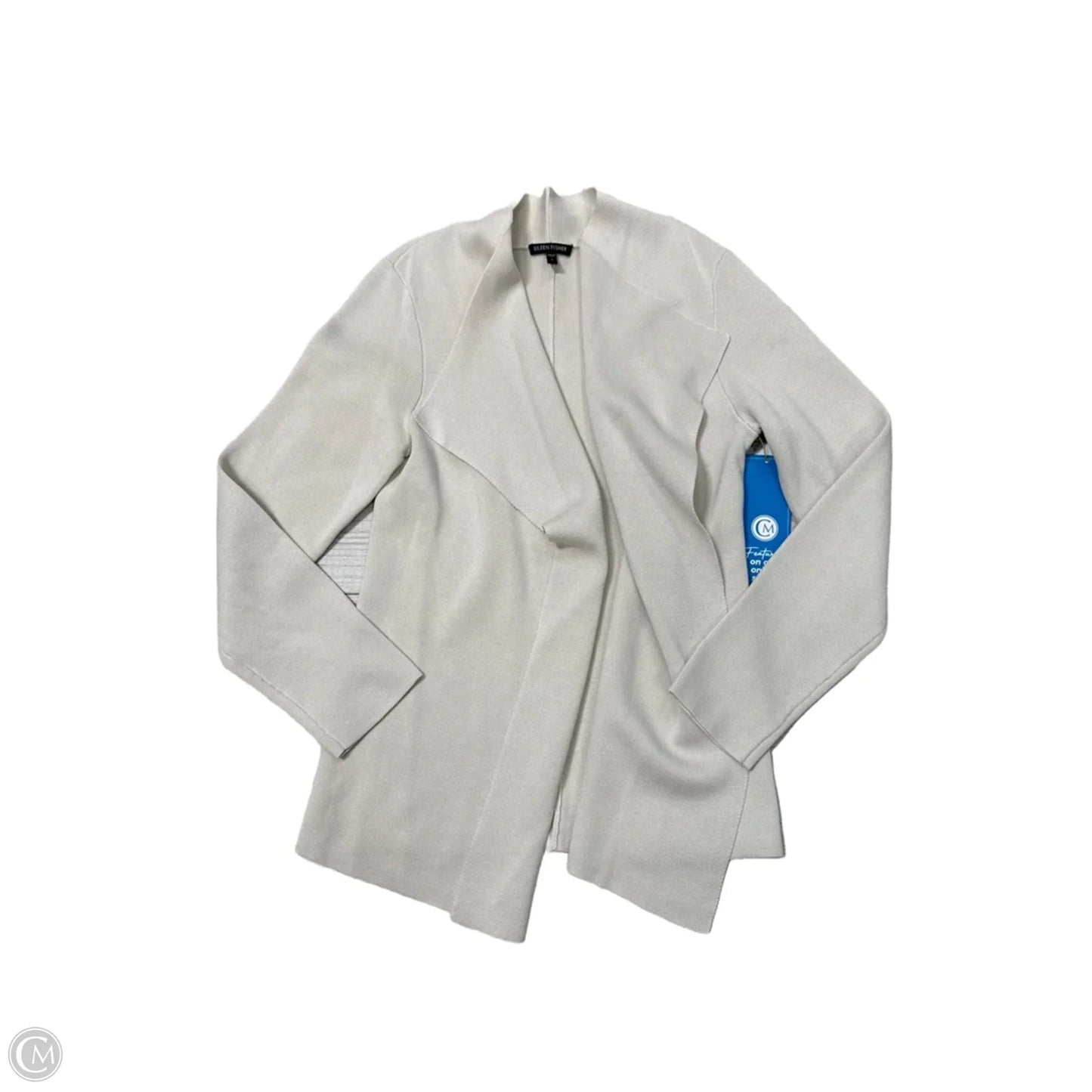 Blazer By Eileen Fisher In Cream, Size: S