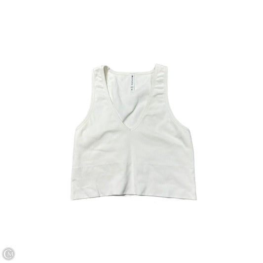 Athletic Tank Top By Athleta In White, Size: M