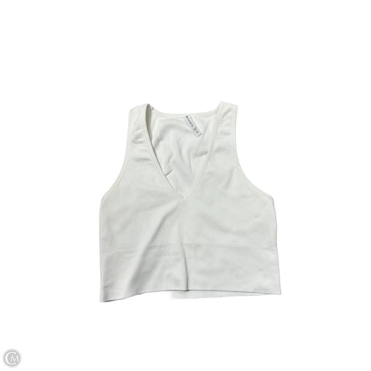 Athletic Tank Top By Athleta In White, Size: M