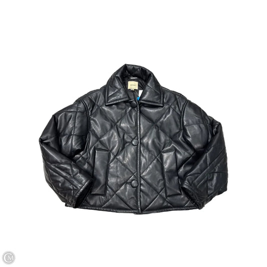 Jacket Puffer & Quilted By Elie Tahari In Black, Size: Xs