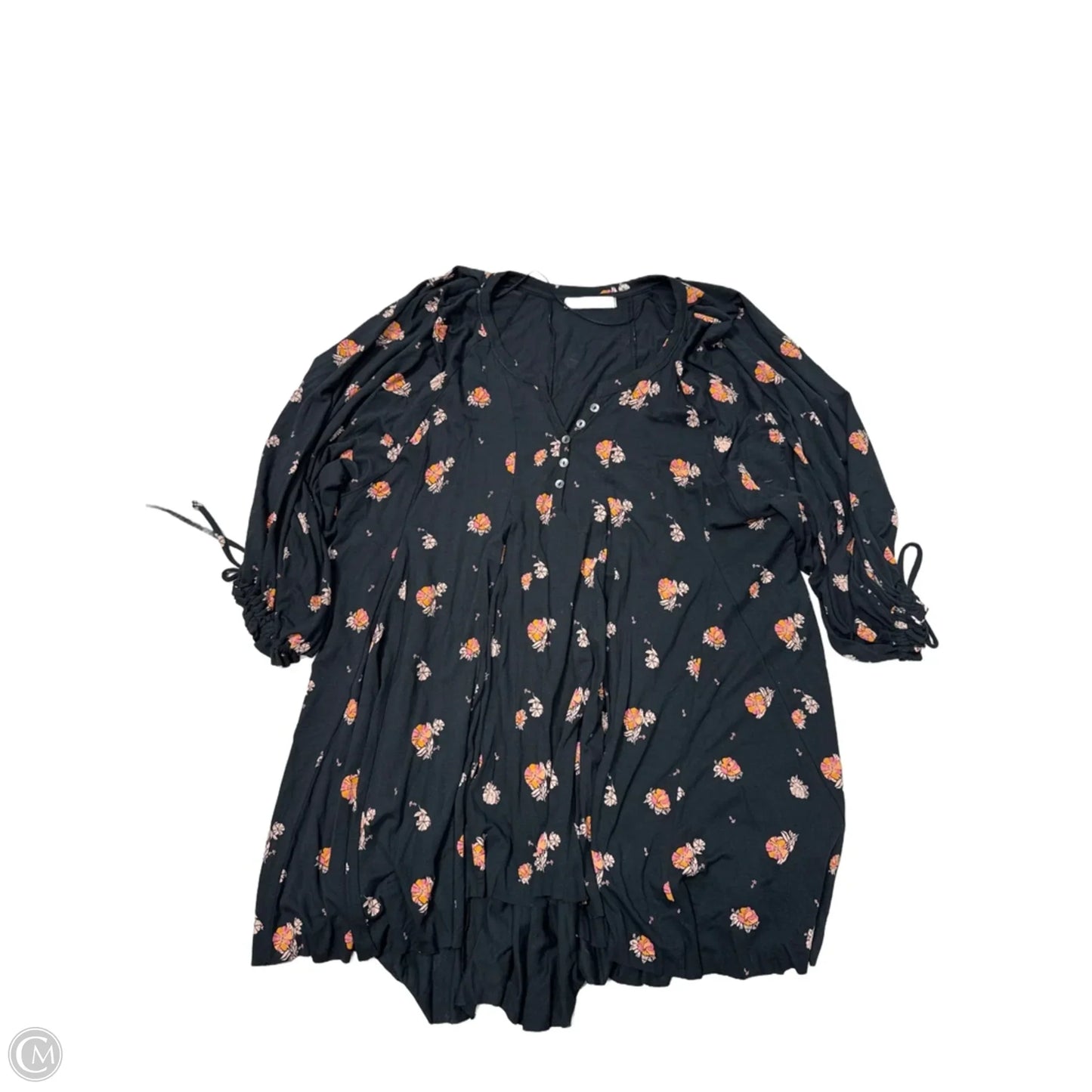 Dress Casual Short By Free Press In Black & Pink, Size: L