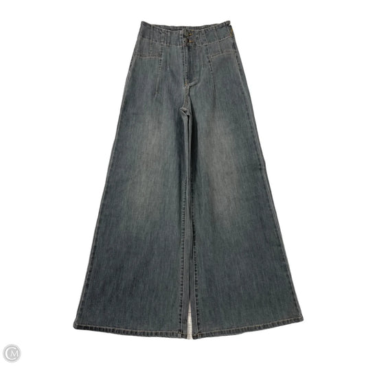 Jeans Wide Leg By Easel In Grey, Size: S