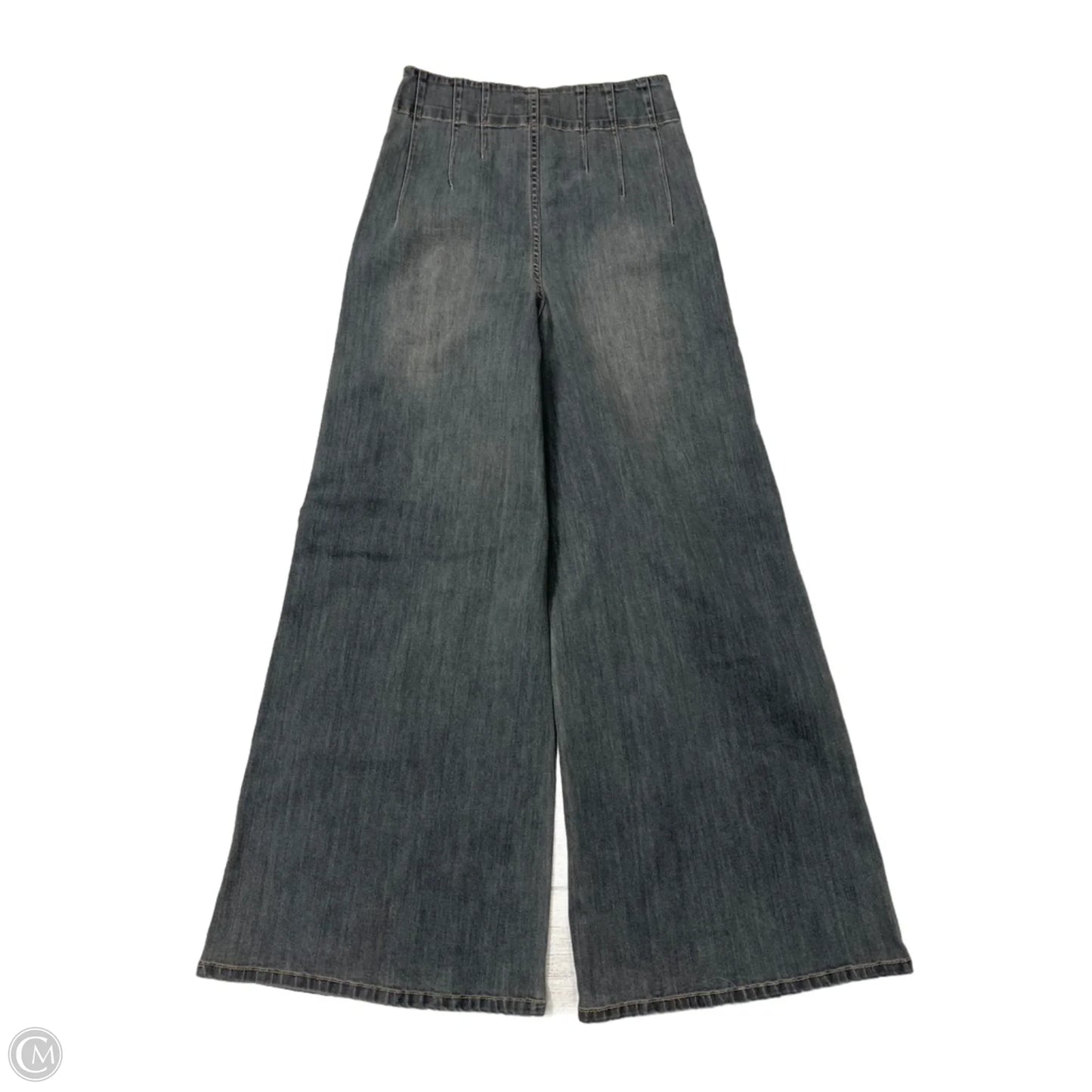 Jeans Wide Leg By Easel In Grey, Size: S