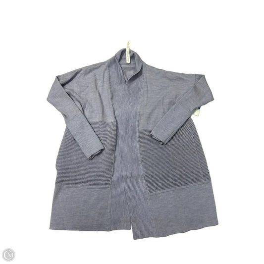 Sweater Cardigan By Lululemon In Purple, Size: S