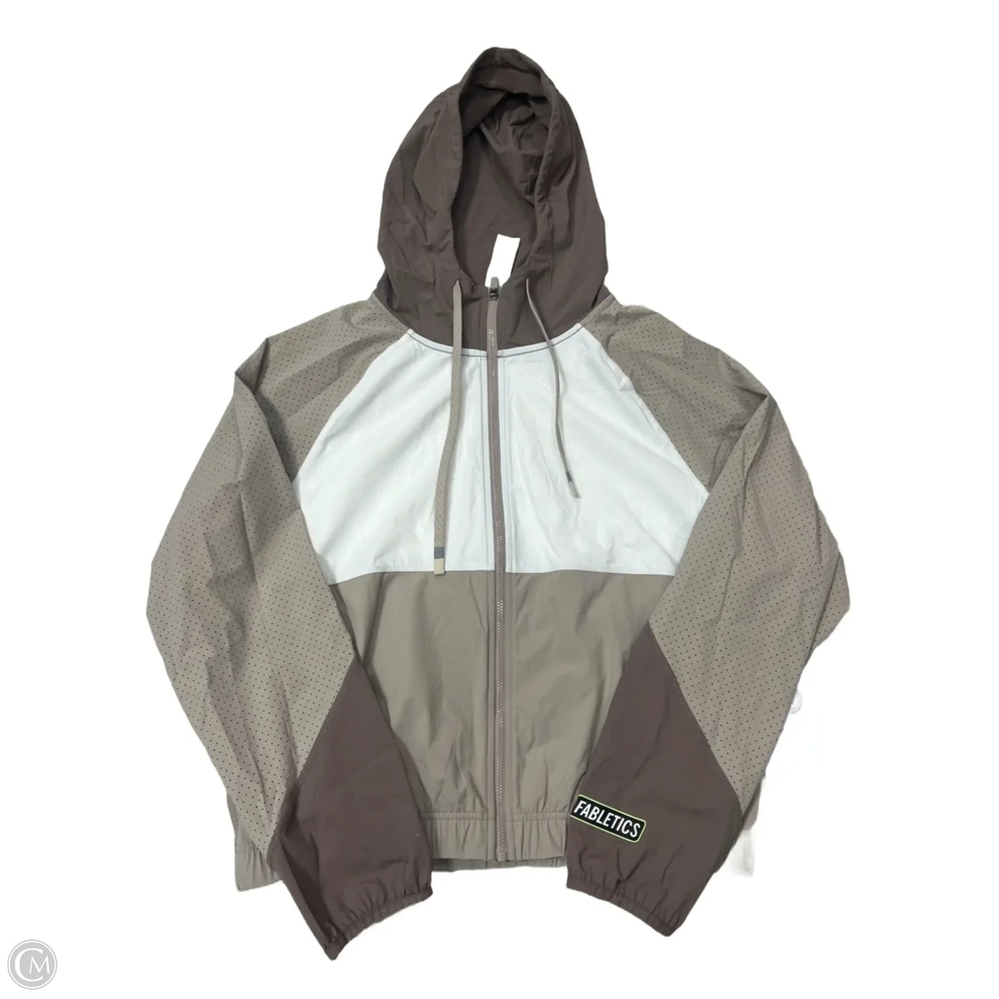 Athletic Jacket By Fabletics In Brown, Size: Xs
