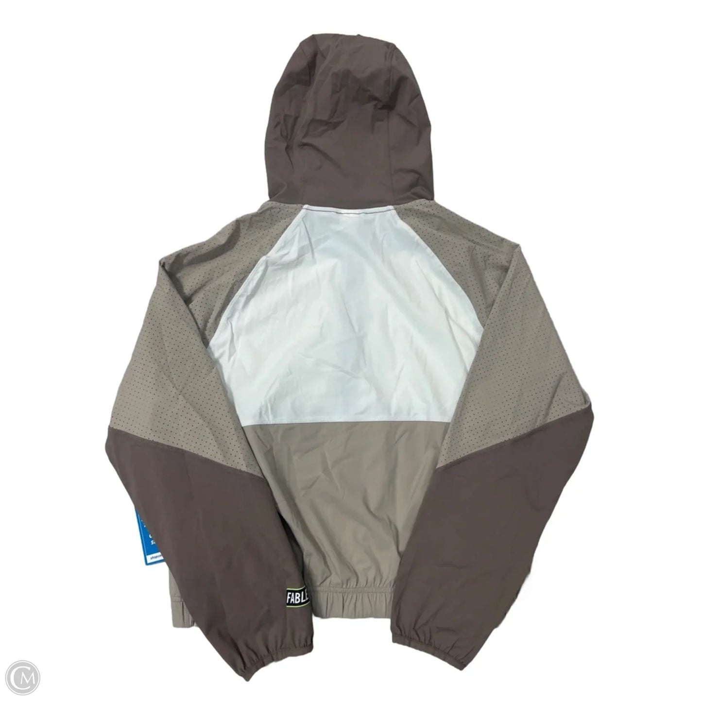 Athletic Jacket By Fabletics In Brown, Size: Xs