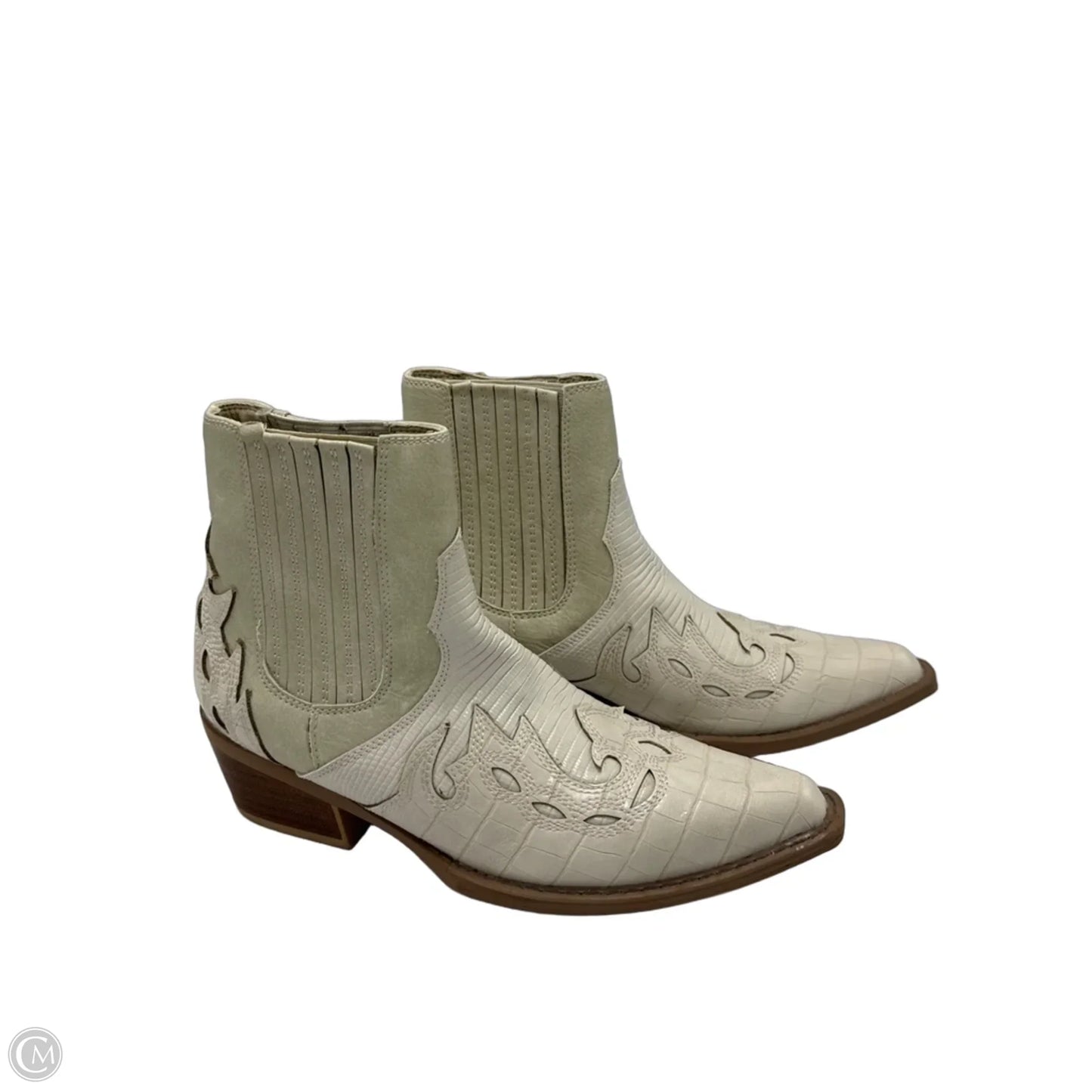 Boots Western By Coconuts In White, Size: 8