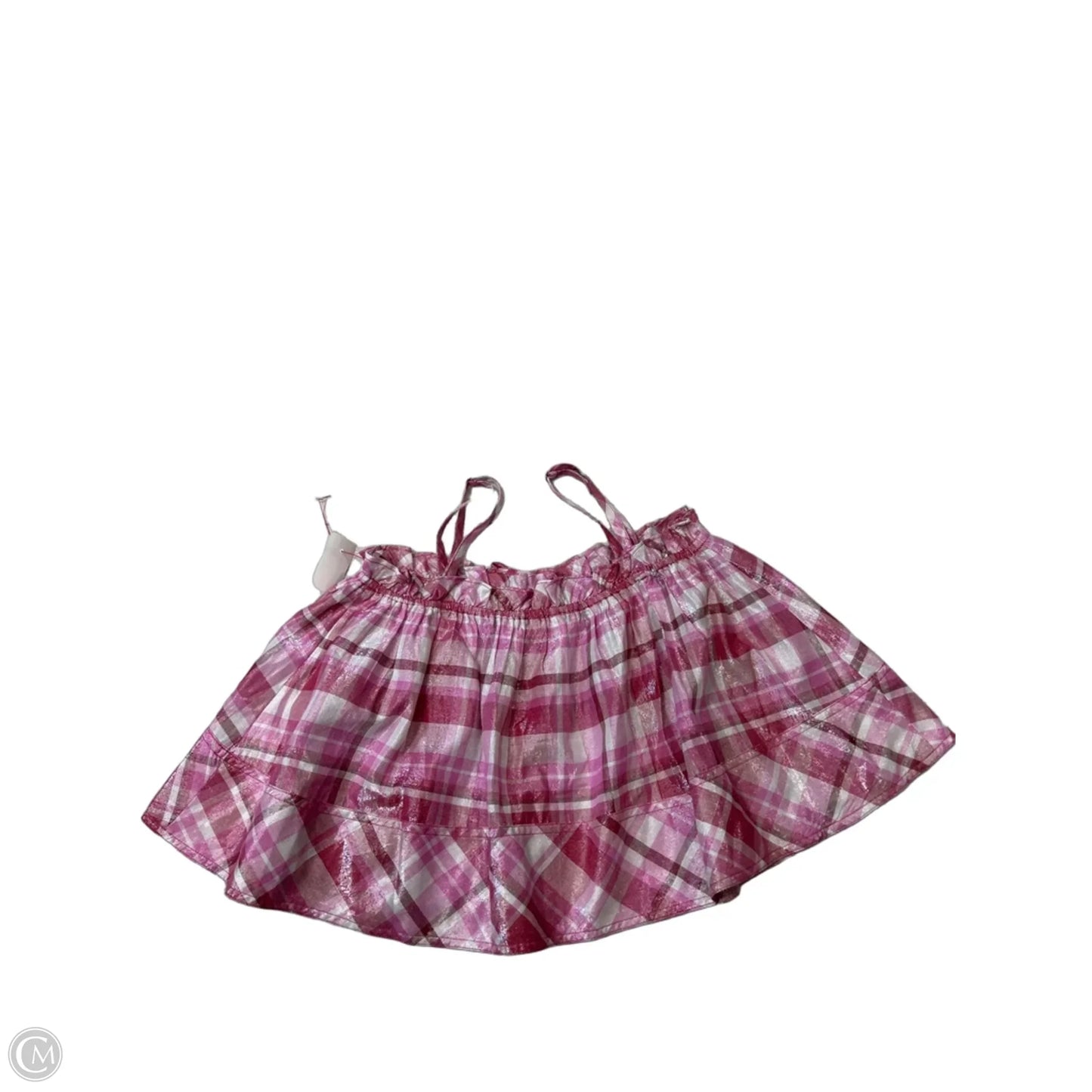Top Sleeveless By Pilcro In Pink & Red, Size: M